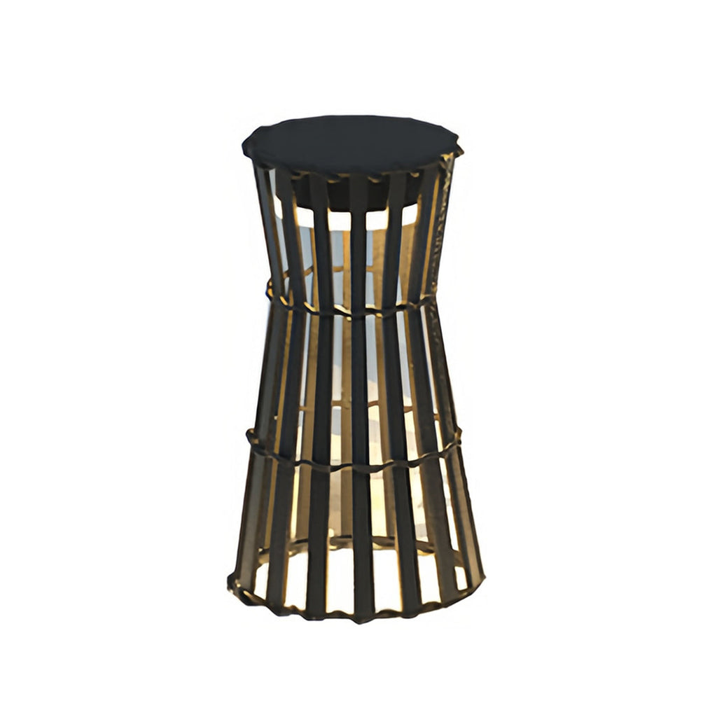 THORNBURY NIGHTSCAPE LANTERN WITH ARTISANAL CUTOUT DESIGN