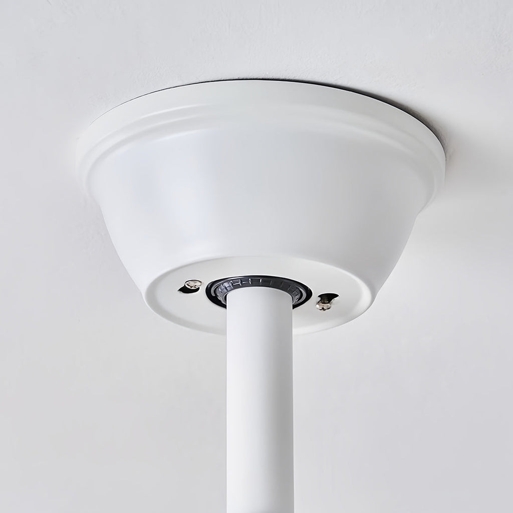 WINTHORPE FIVE-BLADE CEILING LIGHT FAN WITH ABS BLADES AND METAL FRAME