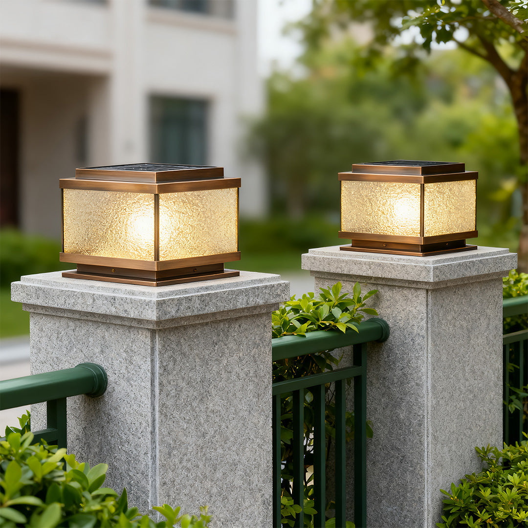WINDSOR COPPER GARDEN TORCH LIGHTING