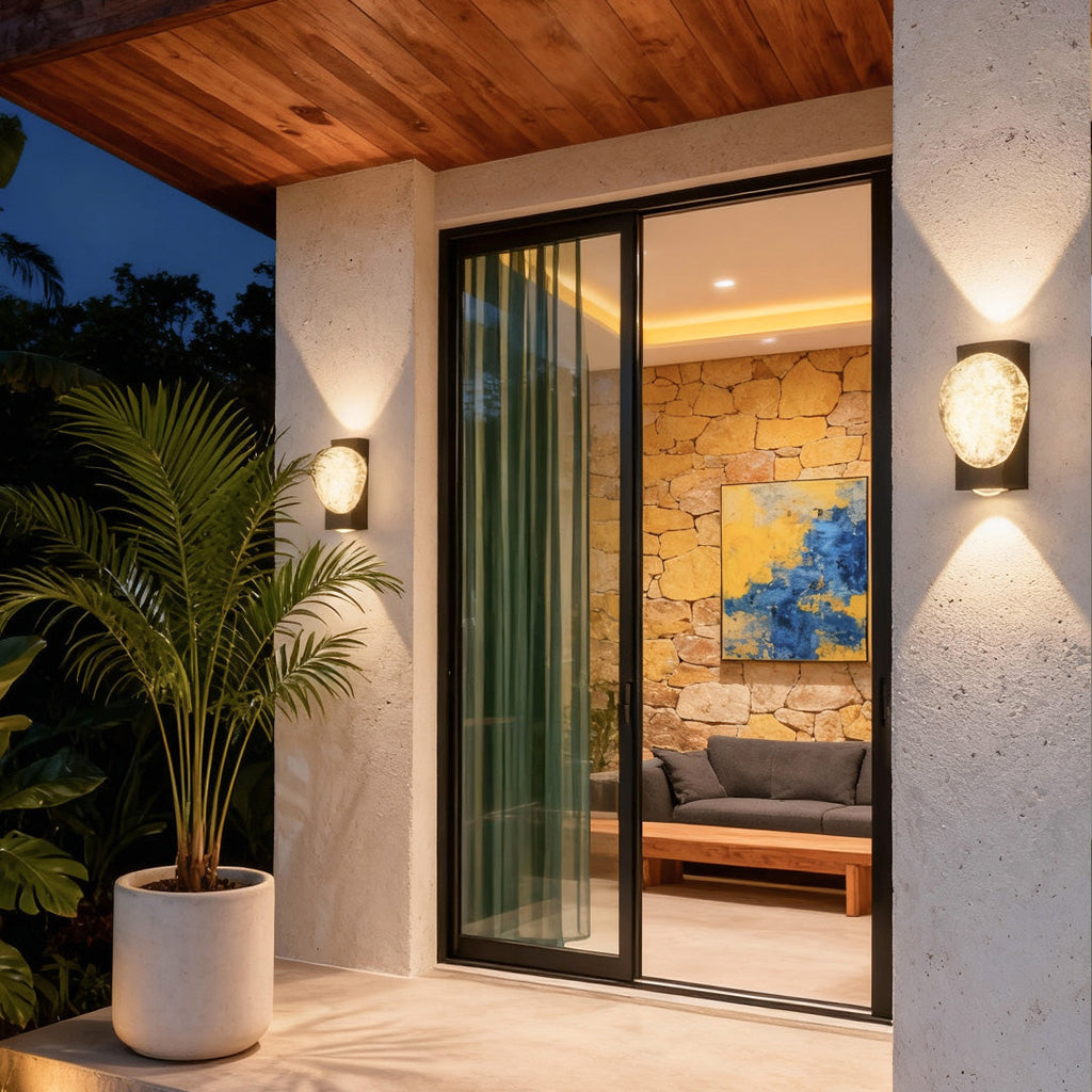 WINCHESTER RAIN-SHIELD LED SCONCE WITH DUAL ILLUMINATION