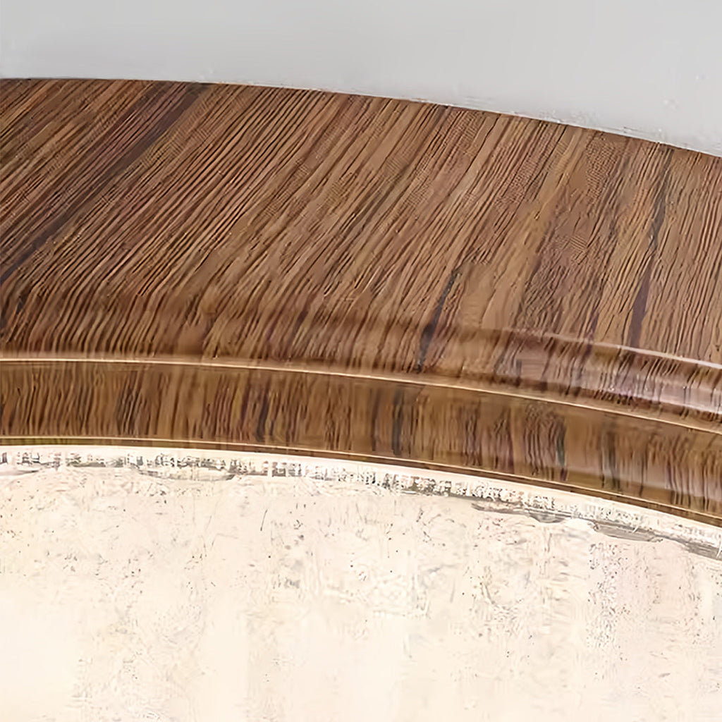 FENWICK WOODEN ROUNDEL CEILING ILLUMINATOR