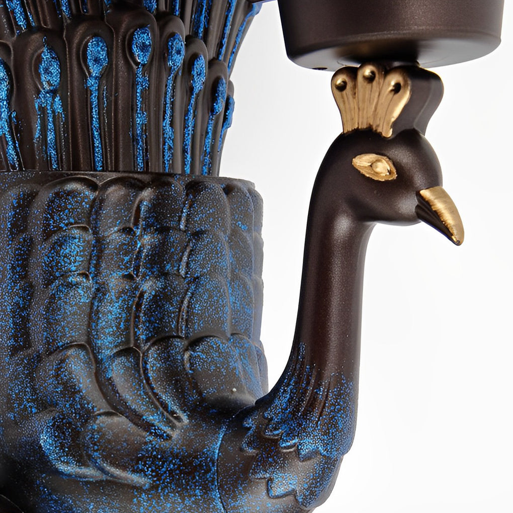 RAVENSHIRE VINTAGE PEACOCK OUTDOOR WALL LANTERN