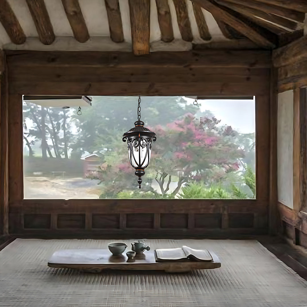 RAVENHALL ALUMINUM WATER-RESISTANT CEILING LANTERN