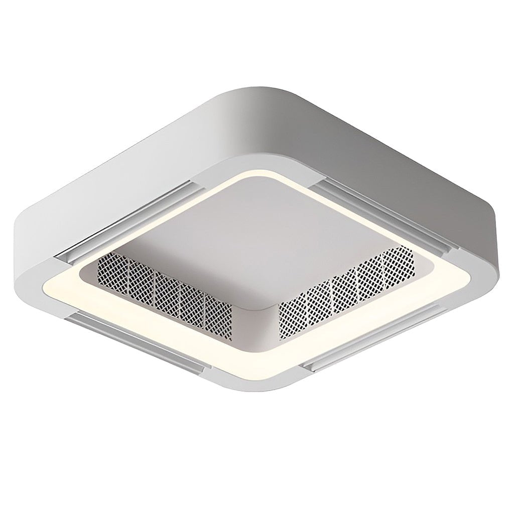WINTHORPE WHISPERING BREEZE BLADESLESS CEILING FAN WITH INTEGRATED LED ILLUMINATION