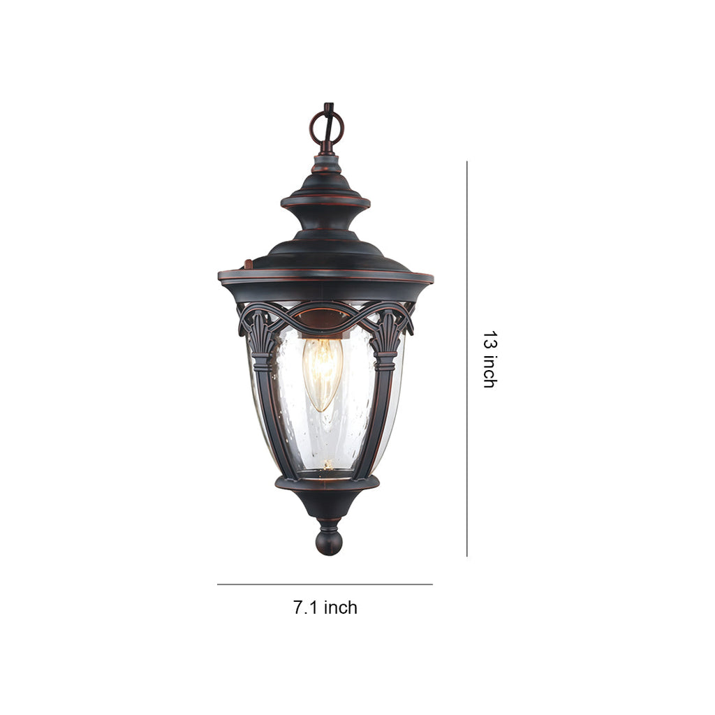 RAVENSCROFT VINTAGE HANGING OUTDOOR LIGHTING WITH CUSTOMIZABLE CHAIN