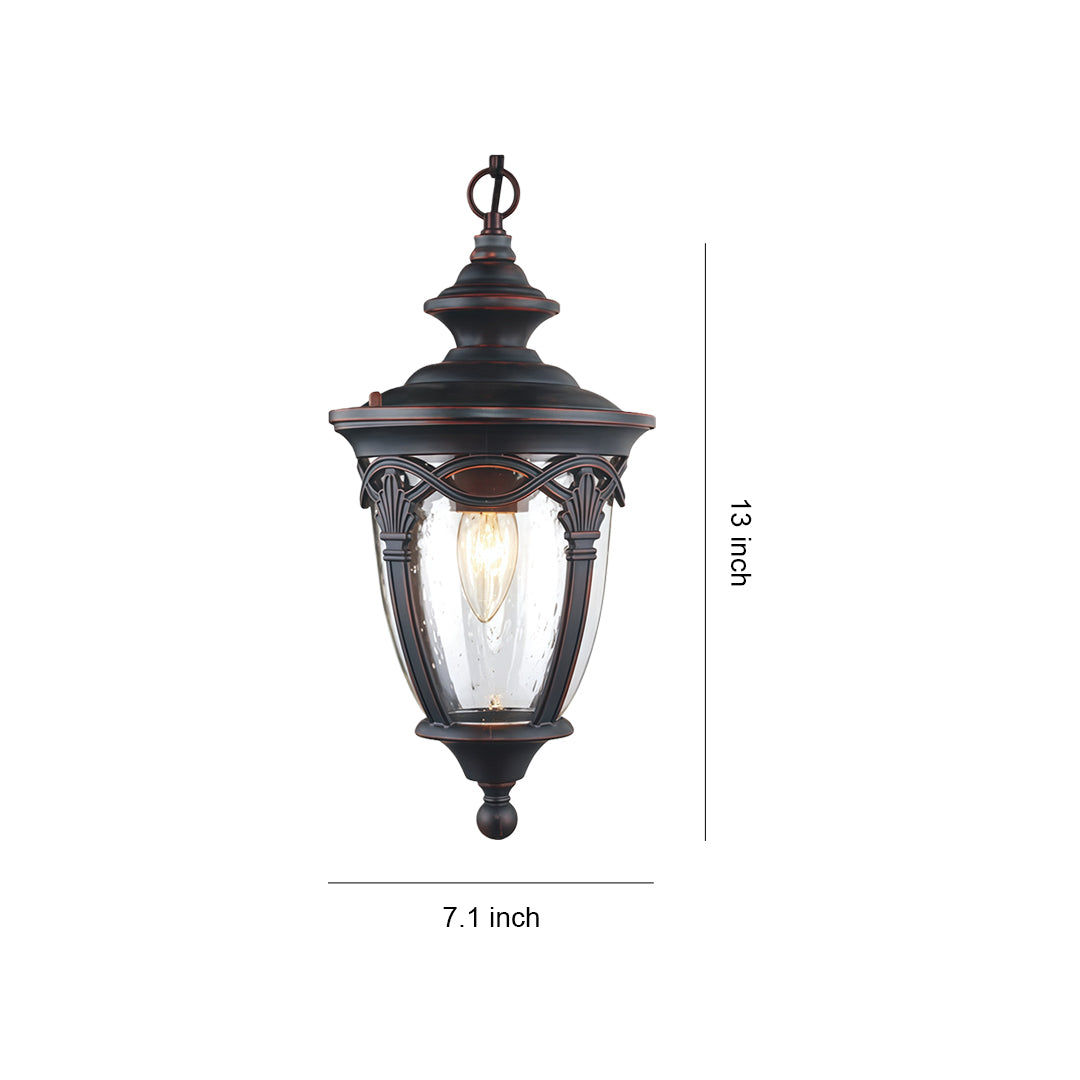 RAVENSCROFT VINTAGE HANGING OUTDOOR LIGHTING WITH CUSTOMIZABLE CHAIN