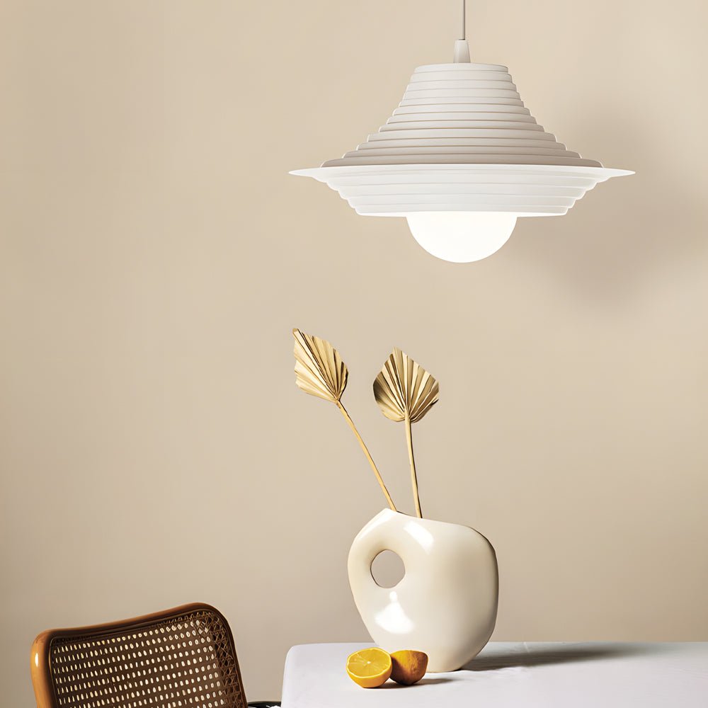 WINTHORPE STRIPED IRON TRIO-DIMMER NORDIC PENDANT LIGHT