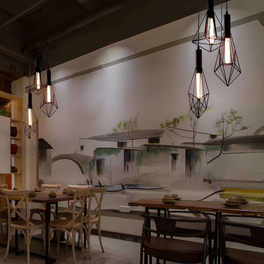 WINTERBOURNE IRON RAY CHANDELIER