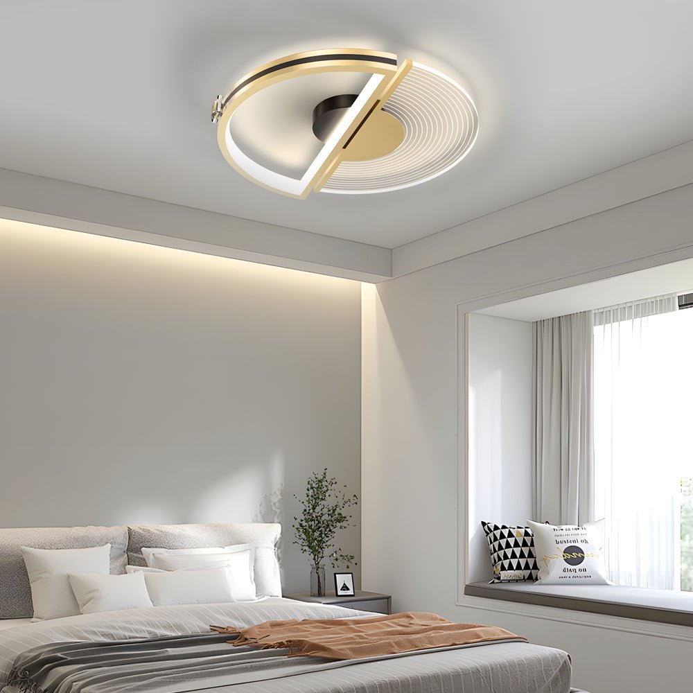 WINTHORPE MODERN TRIPLE-DIMMER LED CEILING LANTERN