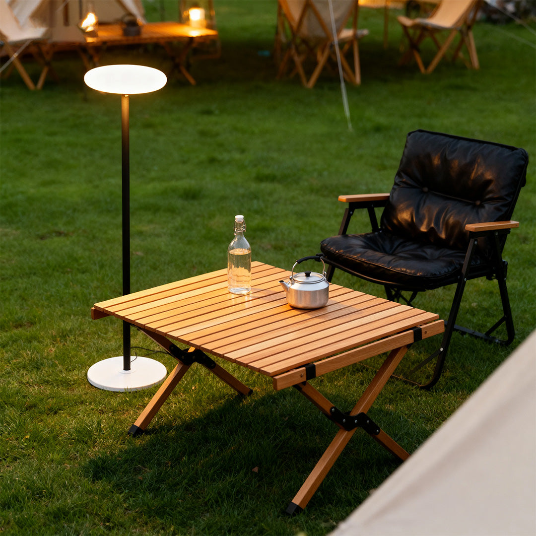 WINTHROP SOLAR-POWERED OUTDOOR LANTERN WITH ALUMINUM AND PE CONSTRUCTION