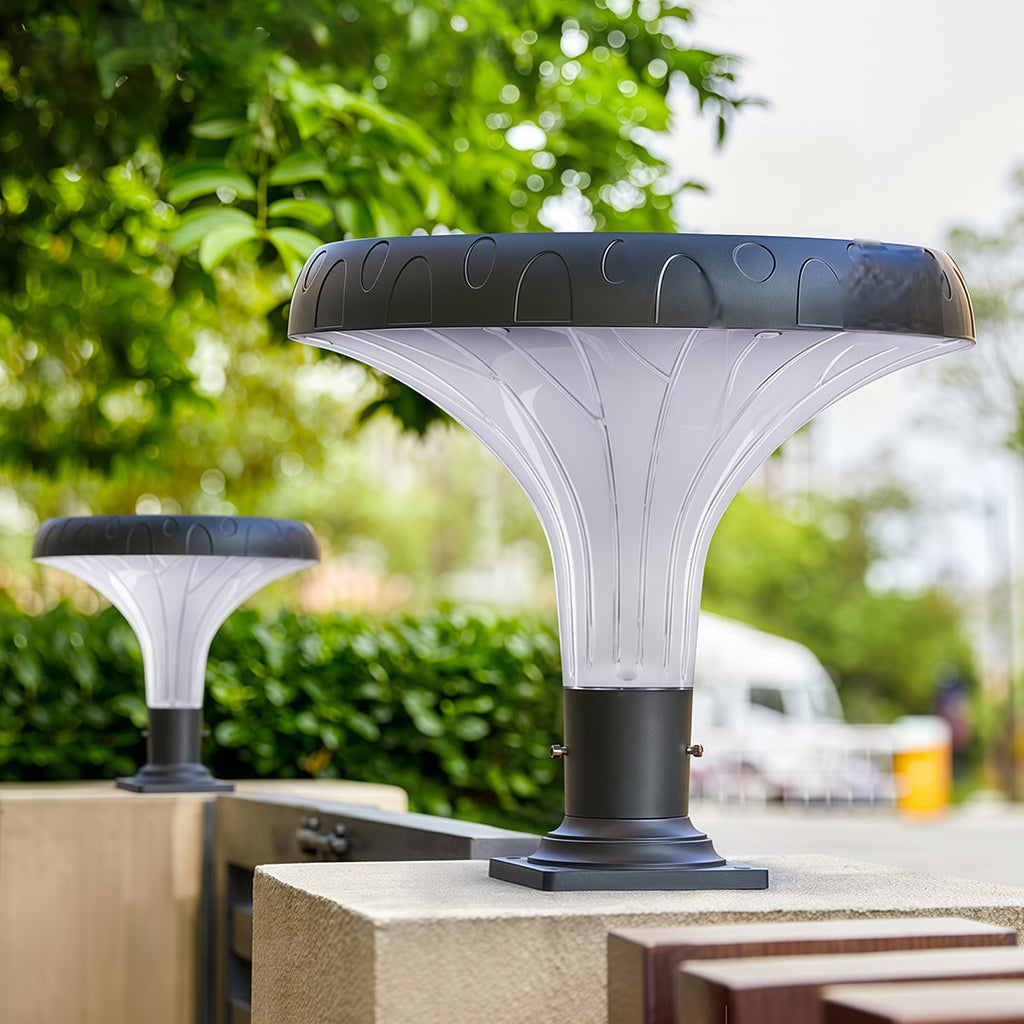 CHATHAM STONE-FINISH OUTDOOR LANTERN WITH HIGH-OUTPUT ILLUMINATION
