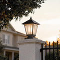 WINTHORPE GARDEN PILLAR LANTERN – Weatherproof Outdoor Illumination for Fencing