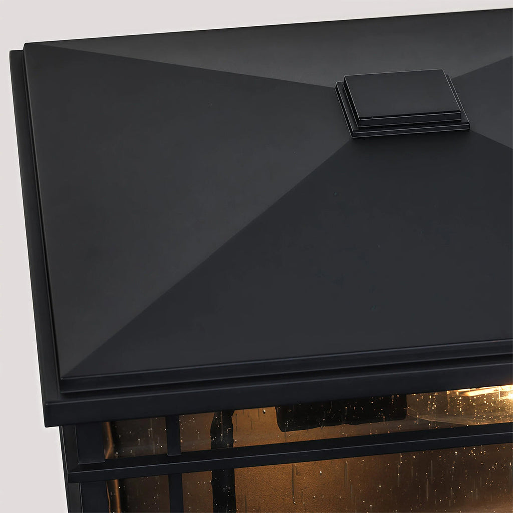 RAVENSCROFT OUTDOOR COLUMN LIGHTING, WEATHERPROOF COURTYARD ILLUMINATION