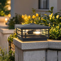 RAVENSCROFT OUTDOOR COLUMN LIGHTING, WEATHERPROOF COURTYARD ILLUMINATION