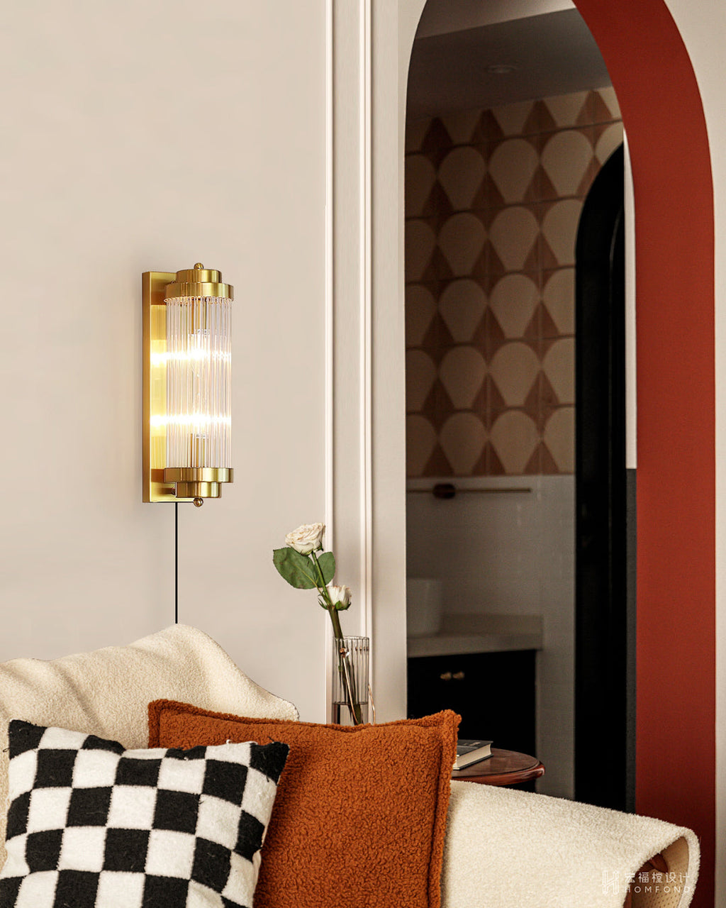 FENWICK OFFSET ILLUMINATION WALL SCONCE