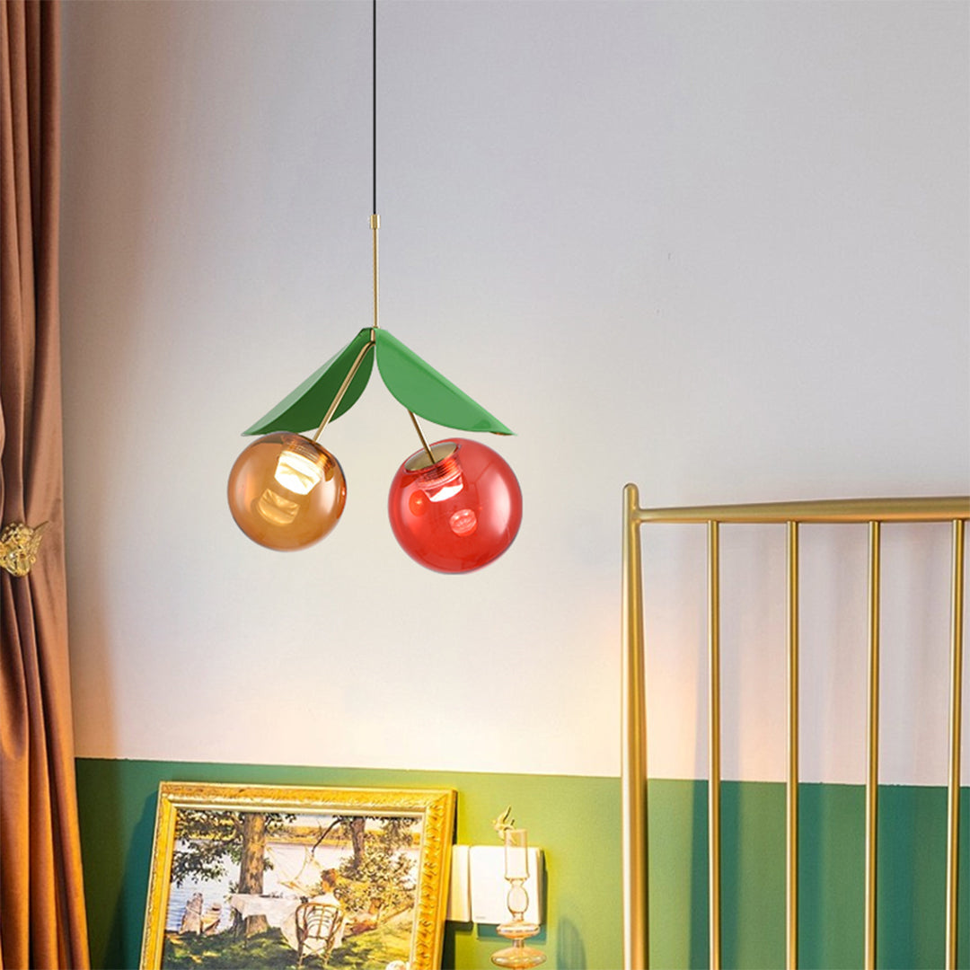 CHERRYBLOSSOM AURORA GLASS PENDANT LANTERN