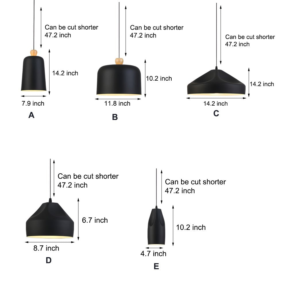 FENWICK MONOCHROME PLEATED HANGING LIGHT