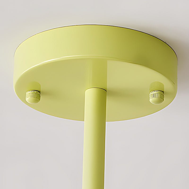 WINDSOR PLEATED GREEN FABRIC CHANDELIER