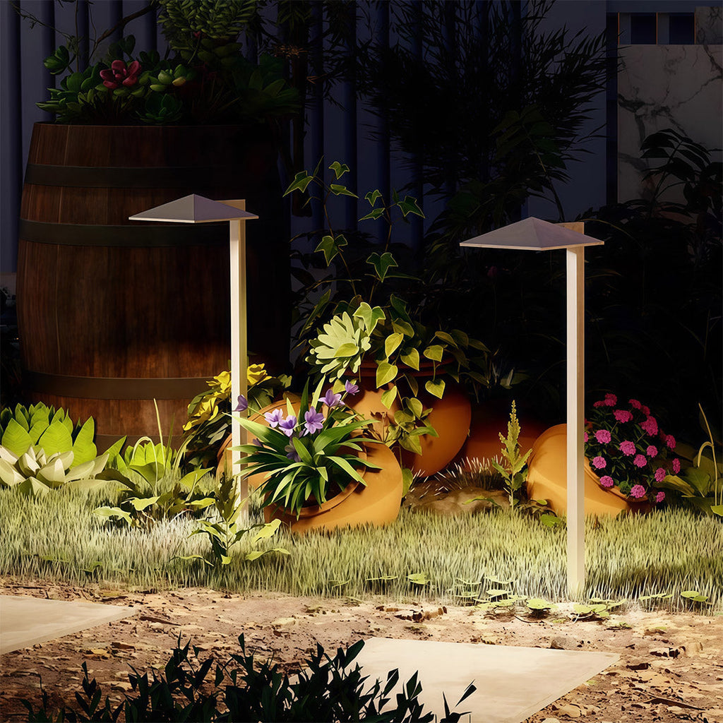WINTERBORNE MODERN LED PATH LIGHTING, WEATHER-RESISTANT OUTDOOR ILLUMINATION