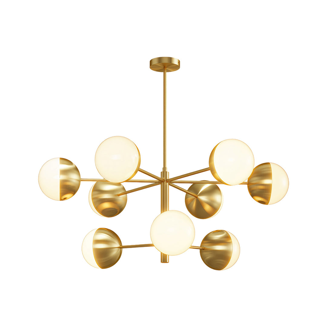 ALDERSON COPPER ORB CEILING LANTERN