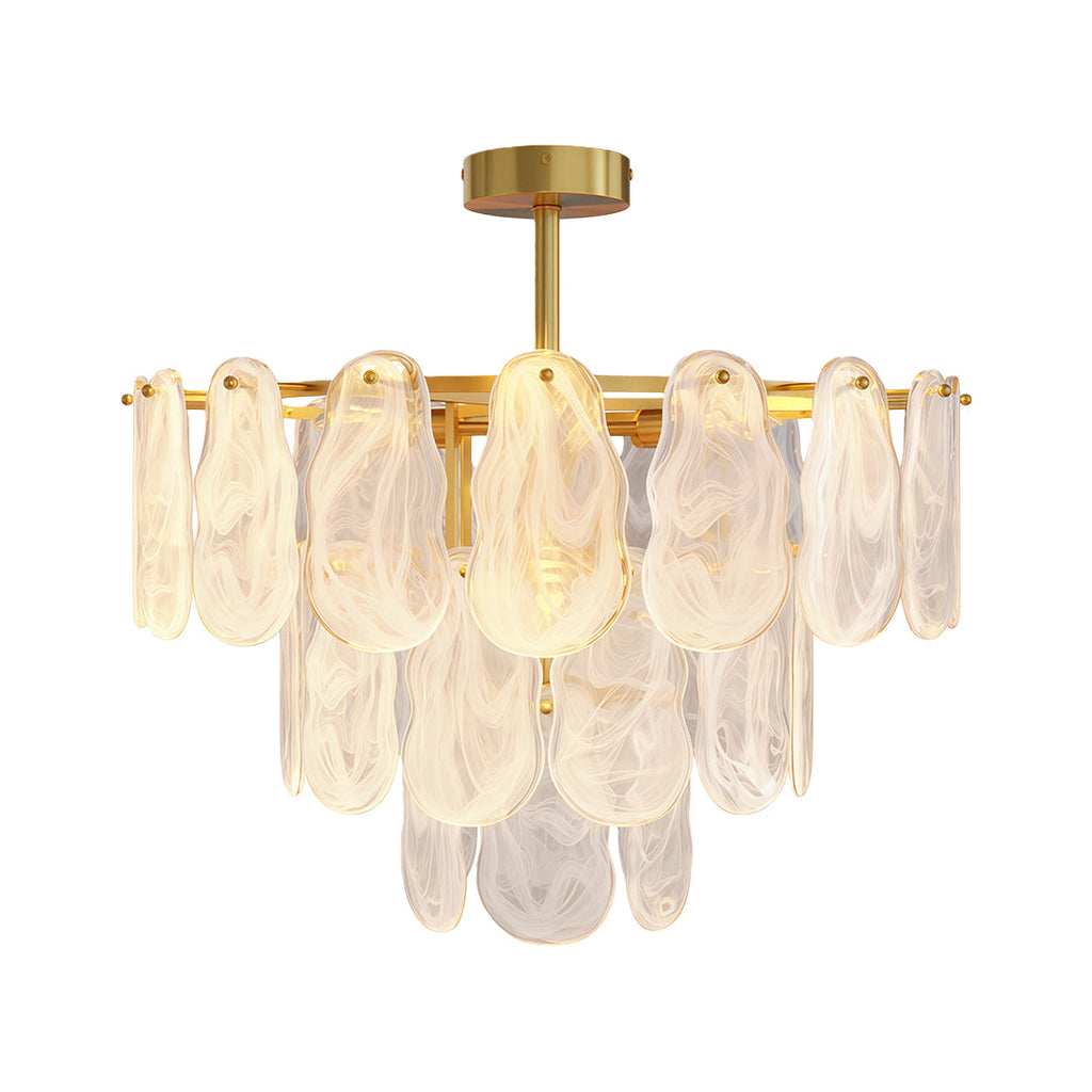 BRAMBLETON COPPER & GLASS SUSPENDED LIGHTING