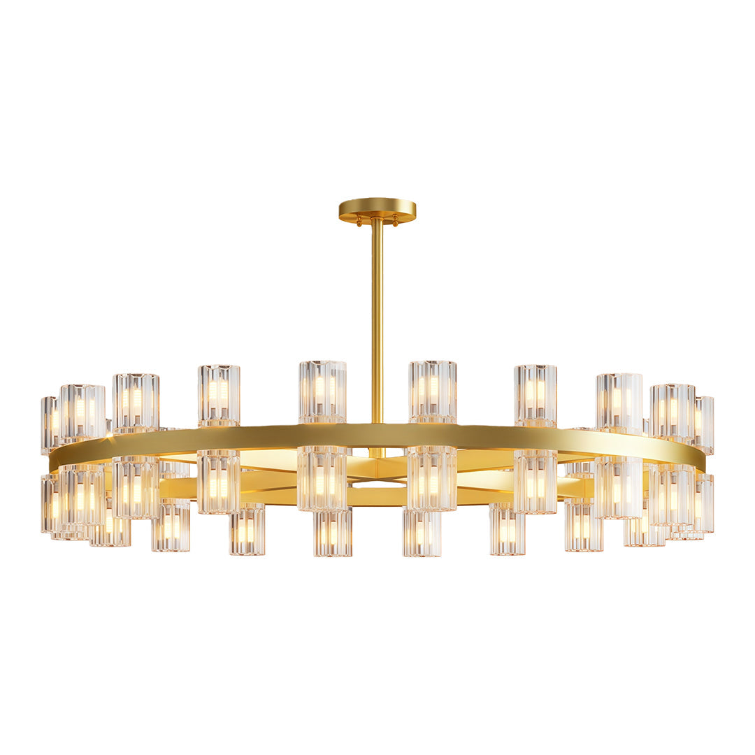 WINTERBOURNE CRYSTAL LUSTRE CEILING LIGHT