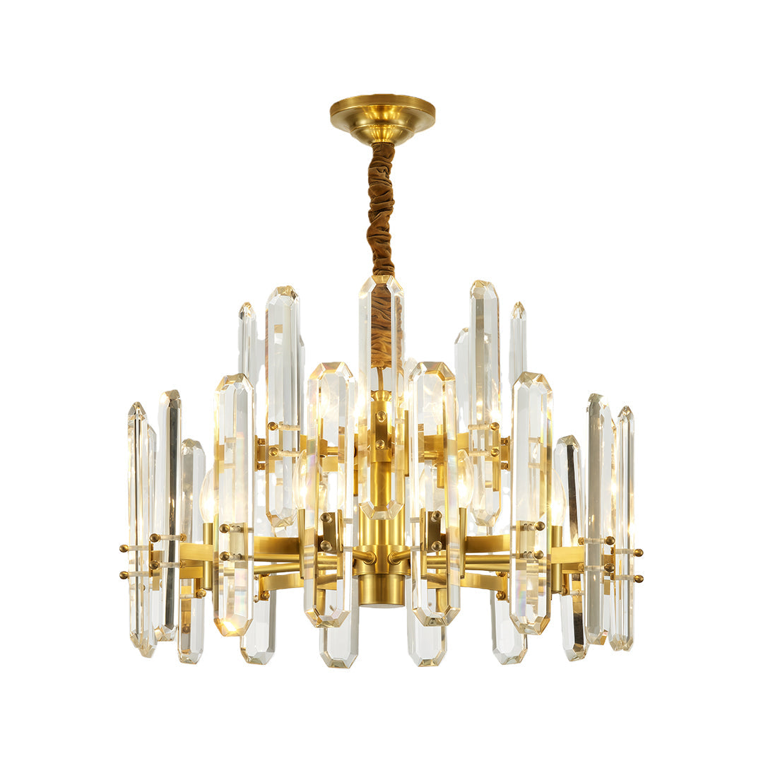 WINDSOR GLASS & BRASS CEILING LANTERN