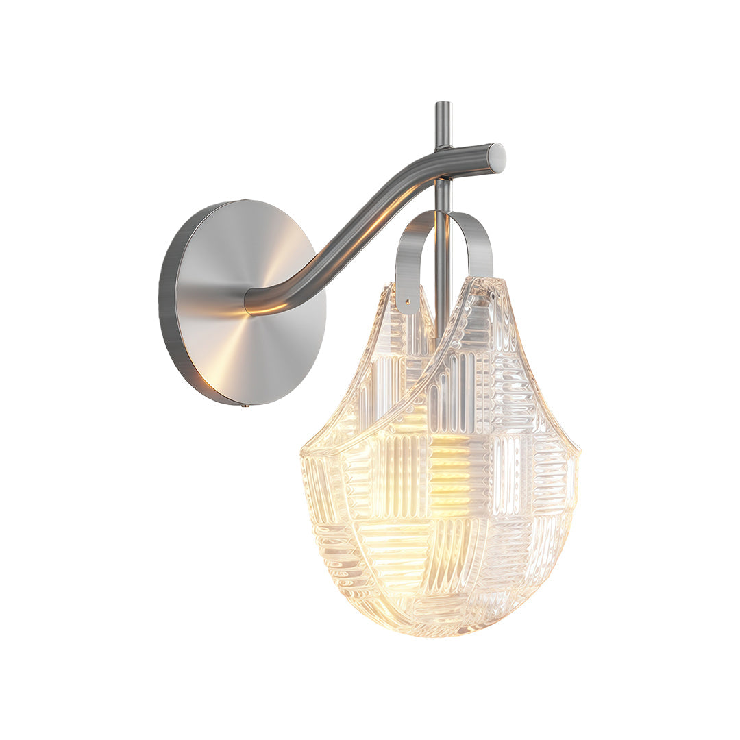 WINCHESTER CRYSTAL FLUSH MOUNT WALL LAMP