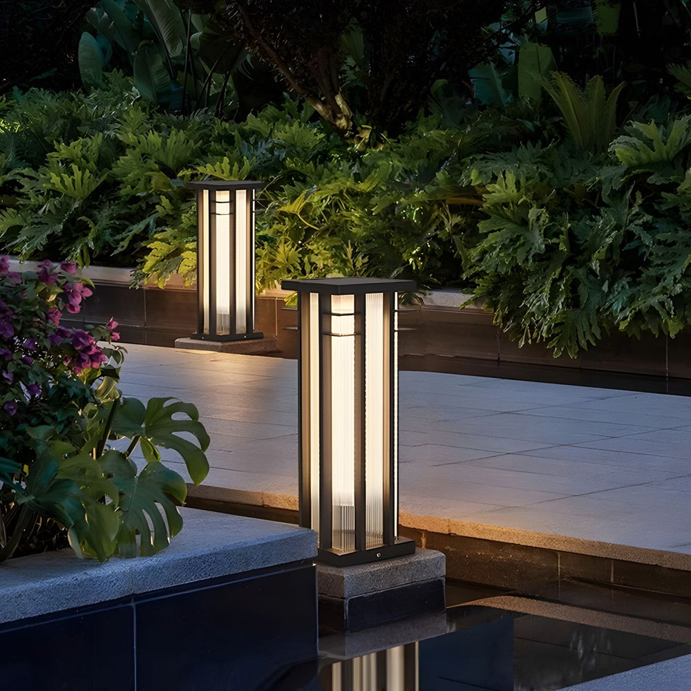 WINTERBOURNE STAINLESS STEEL GARDEN PATHWAY LANTERN