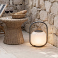 FARINGTON SOLAR GLOW RECHARGEABLE LANTERN WITH WATER-RESISTANT DESIGN