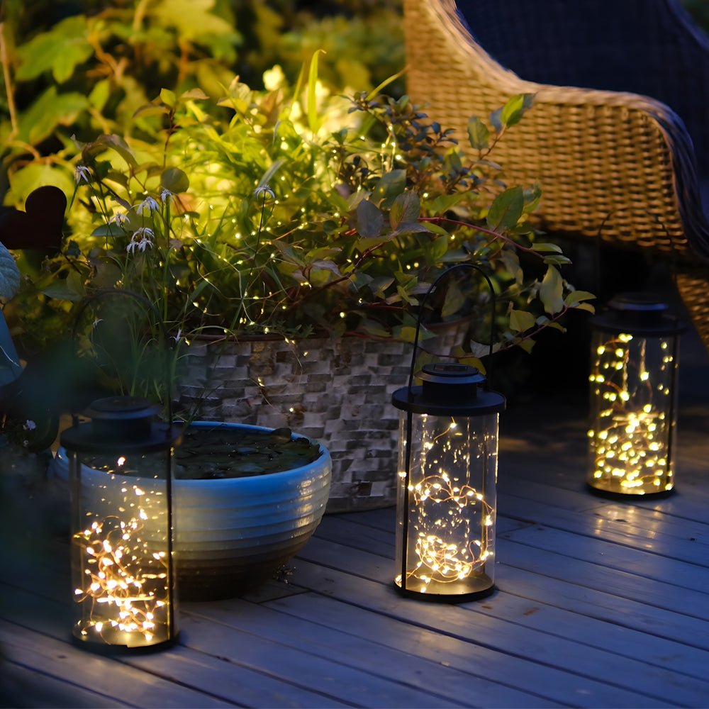 FENWICK GLASS GLOW JAR LANTERN