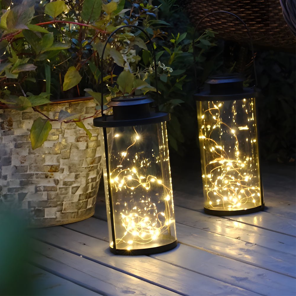 FENWICK GLASS GLOW JAR LANTERN