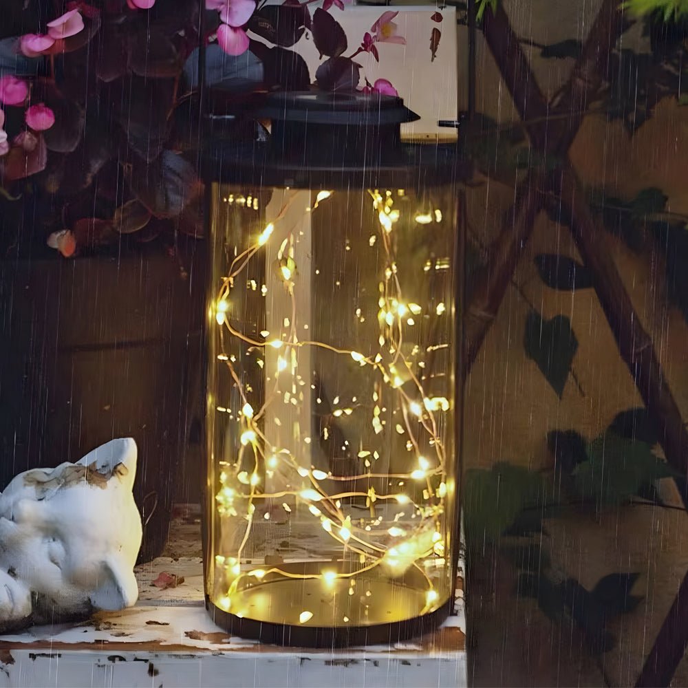 FENWICK GLASS GLOW JAR LANTERN