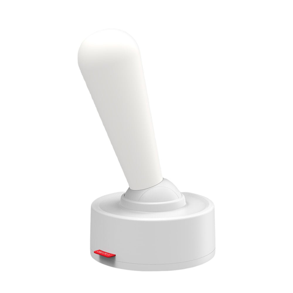 FENWICK USB MOONLIGHT DESK LAMP WITH CONTEMPORARY TOGGLE SWITCH AND SOFT AMBER GLOW