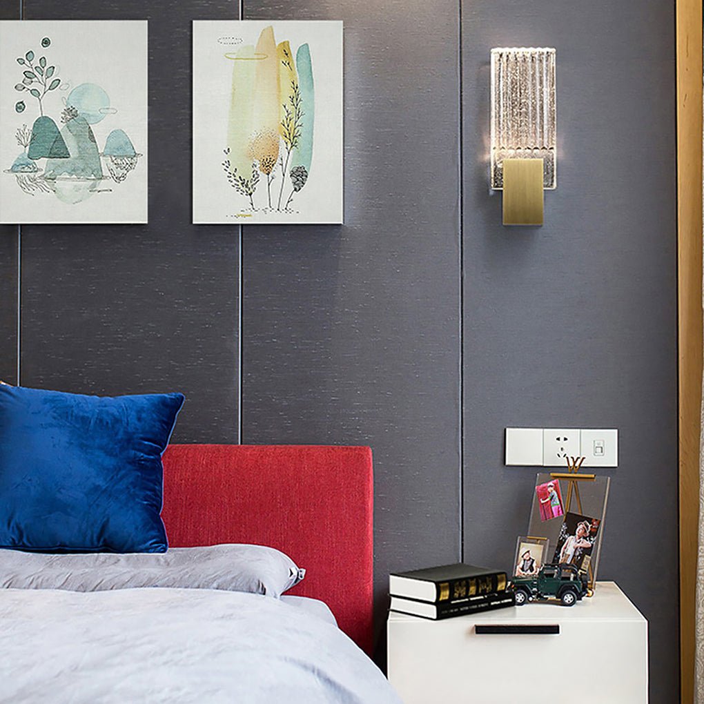 WINTHROP CRYSTAL EMBRACE WALL SCONCE