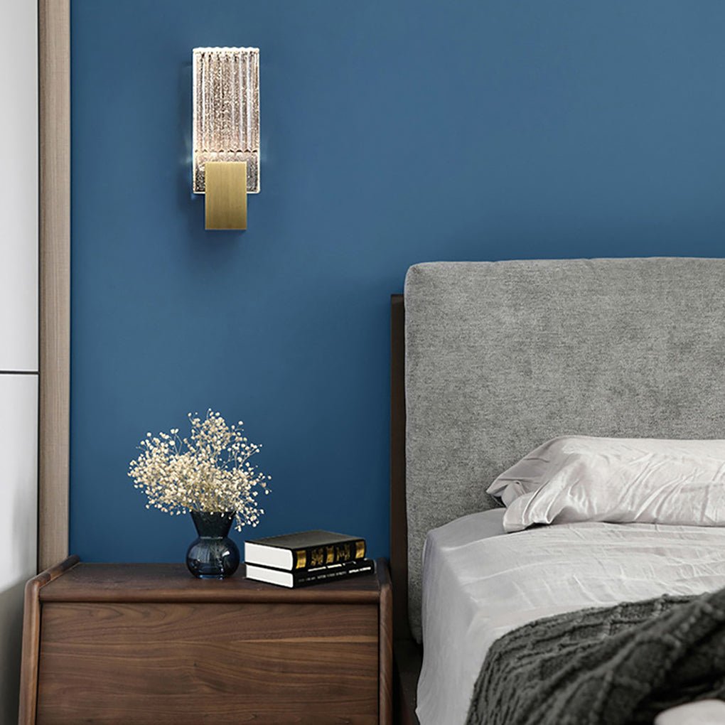 WINTHROP CRYSTAL EMBRACE WALL SCONCE