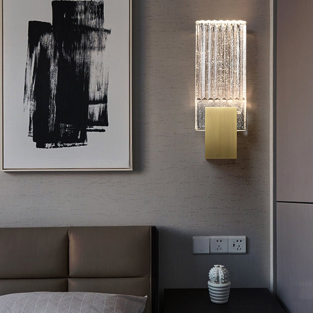 WINTHROP CRYSTAL EMBRACE WALL SCONCE