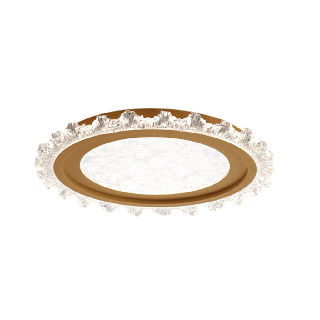 WHITBY CIRCULAR ILLUMINATION PANEL, FULL SPECTRUM THIN-FRAME CEILING FIXTURE