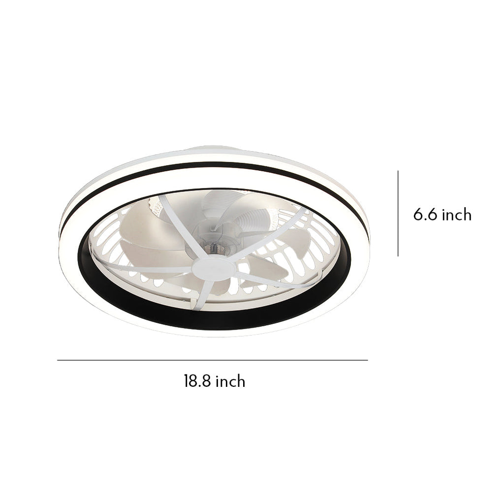 WINTHROP WHITESMITH ROUND CEILING LIGHT FAN
