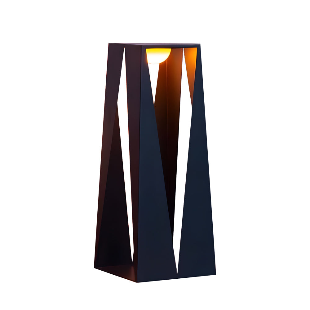 WINTHORPE RAINPROOF LANDSCAPE FLOOD LIGHT, CONTEMPORARY GEOMETRIC DESIGN