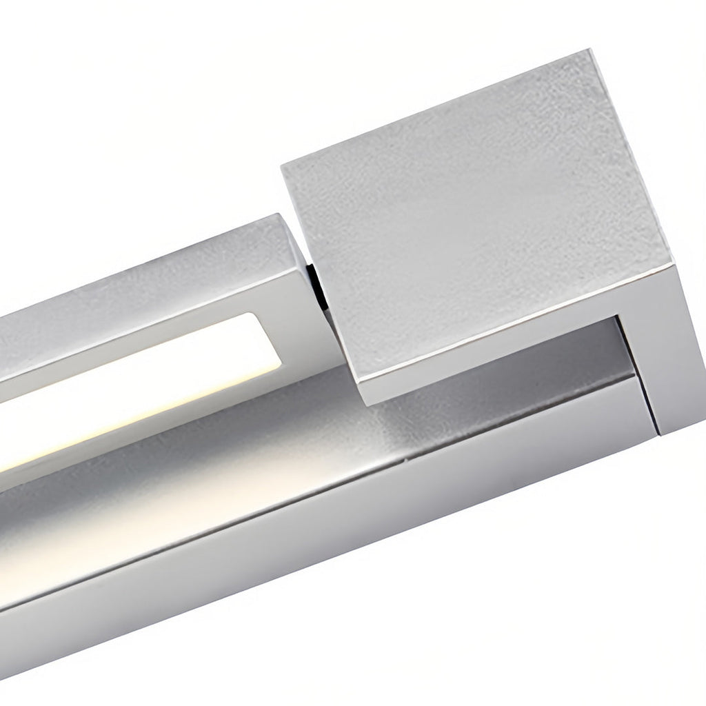 WINTHROP POLISHED CHROME VANITY ILLUMINATOR WITH INTEGRATED MIRROR