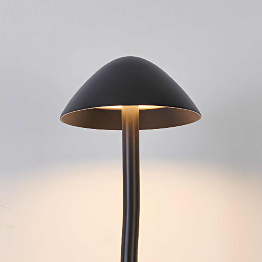 BRAMBLEWOOD METAL MUSHROOM GLOWING LANDSCAPE LANTERN