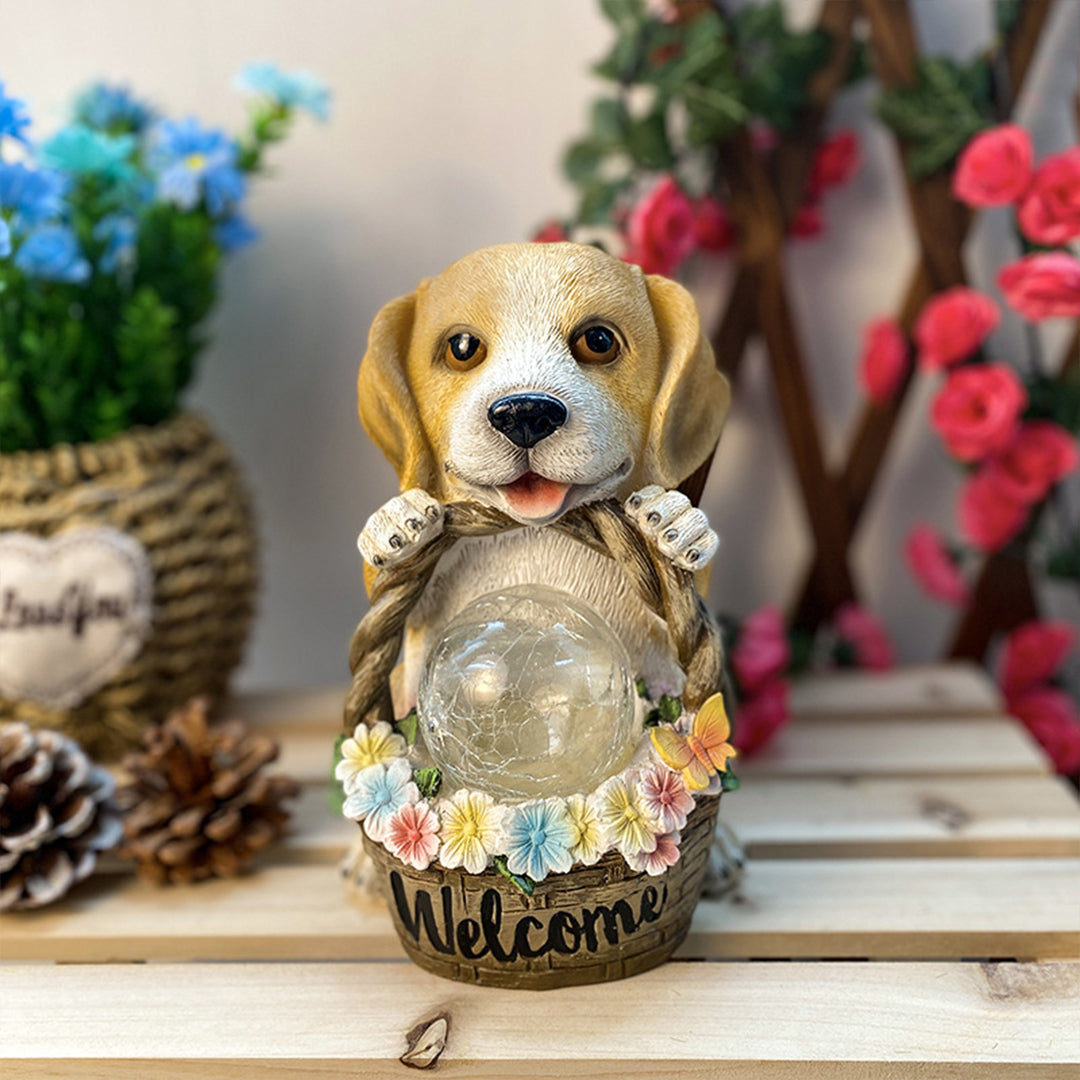 1. "PENROSE FABLES GLOWING FAUNA LANTERNS"  
   - Enchant your garden with whimsical animal-shaped lanterns that illuminate your outdoor space with solar-powered charm.

2. "HASTINGS MENAGERIE SOLAR ILLUMINATION ORBS"  
   - Transform your garden into a m