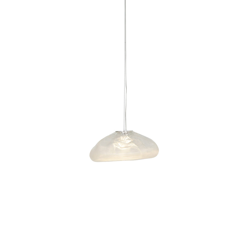 FENWICK VINTAGE GLASS ORB HANGING LAMP