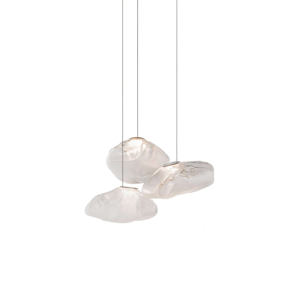 FENWICK VINTAGE GLASS ORB HANGING LAMP