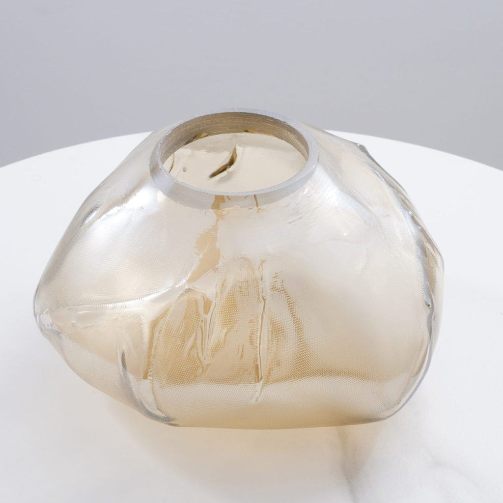 FENWICK VINTAGE GLASS ORB HANGING LAMP