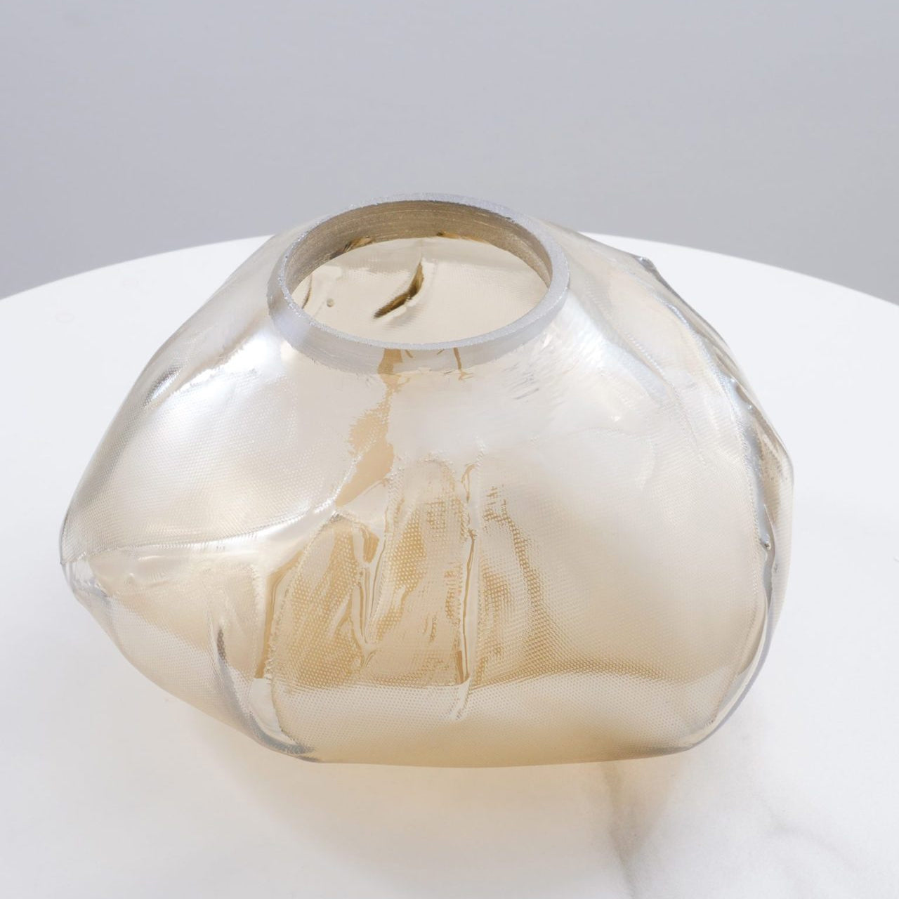 FENWICK VINTAGE GLASS ORB HANGING LAMP