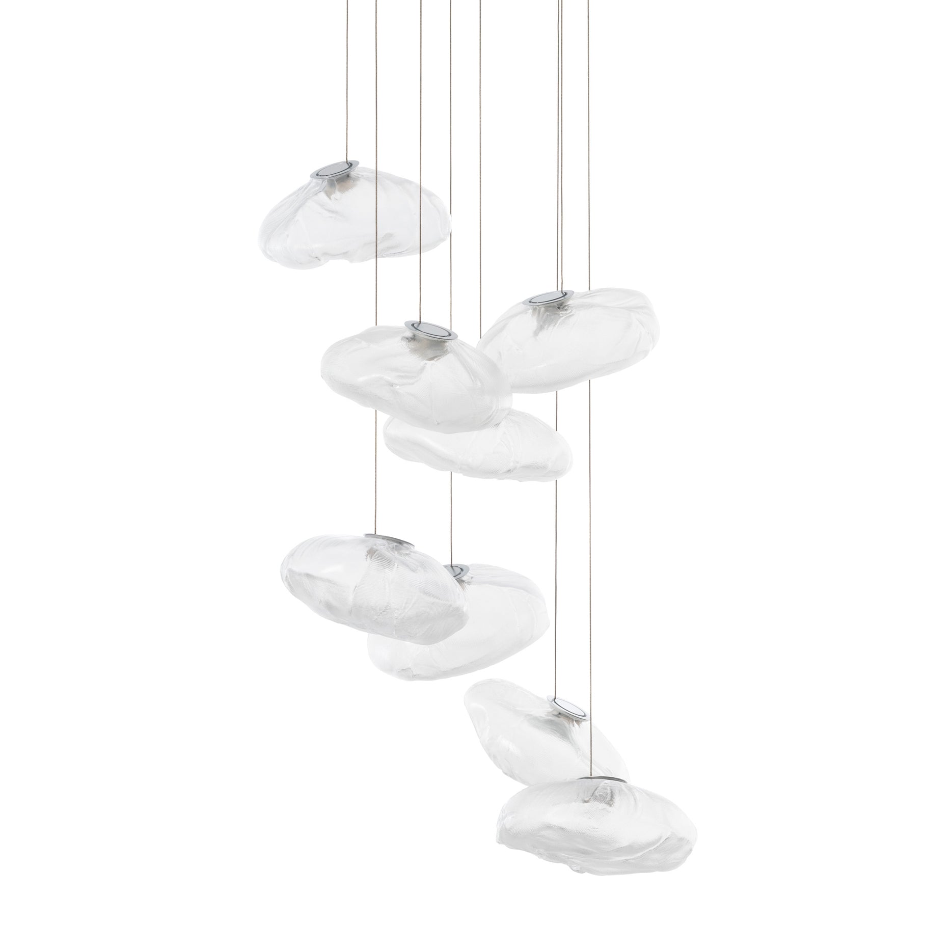 FENWICK VINTAGE GLASS ORB HANGING LAMP