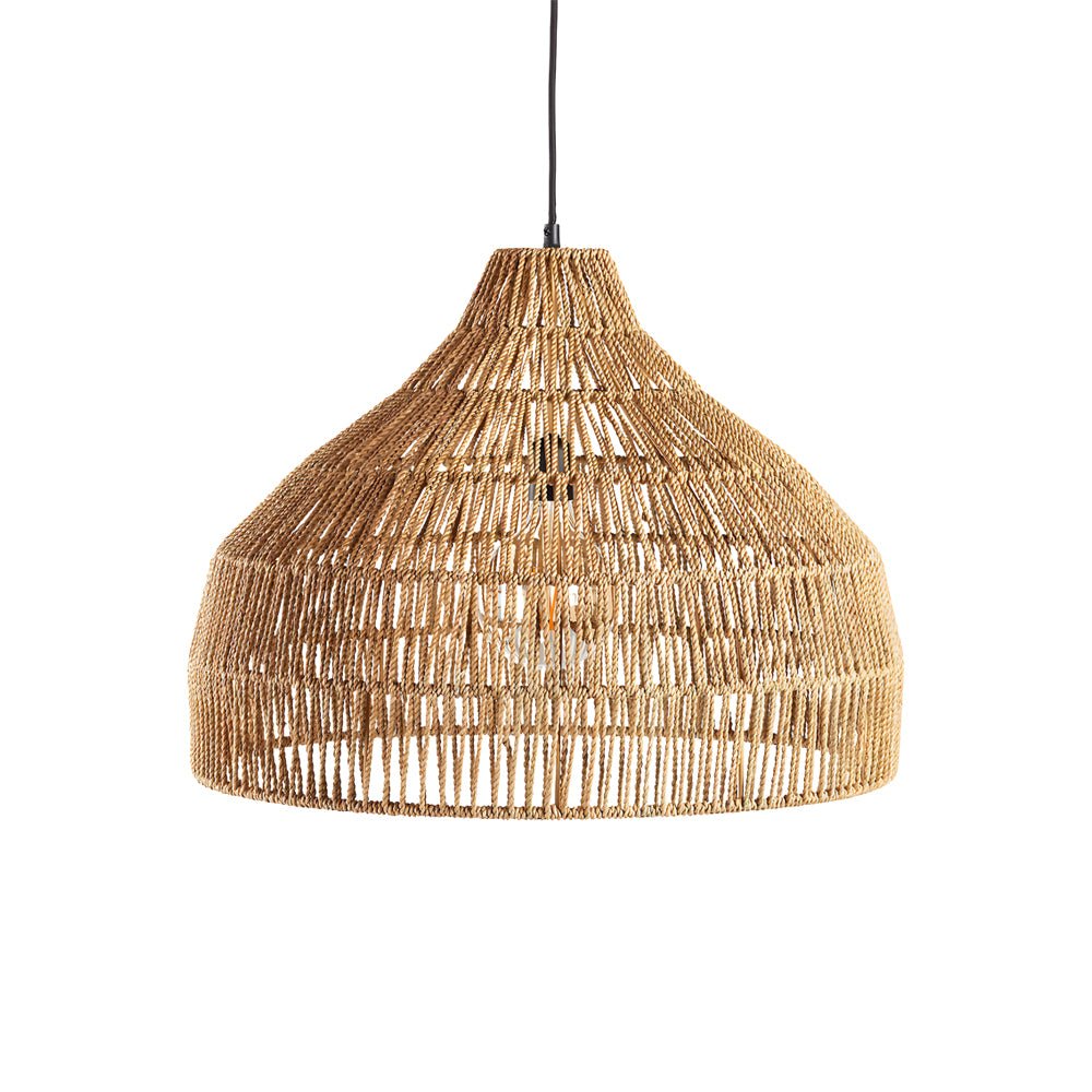 RAVENSCROFT RATTAN WEAVE RESTAURANT LIGHTING FIXTURE