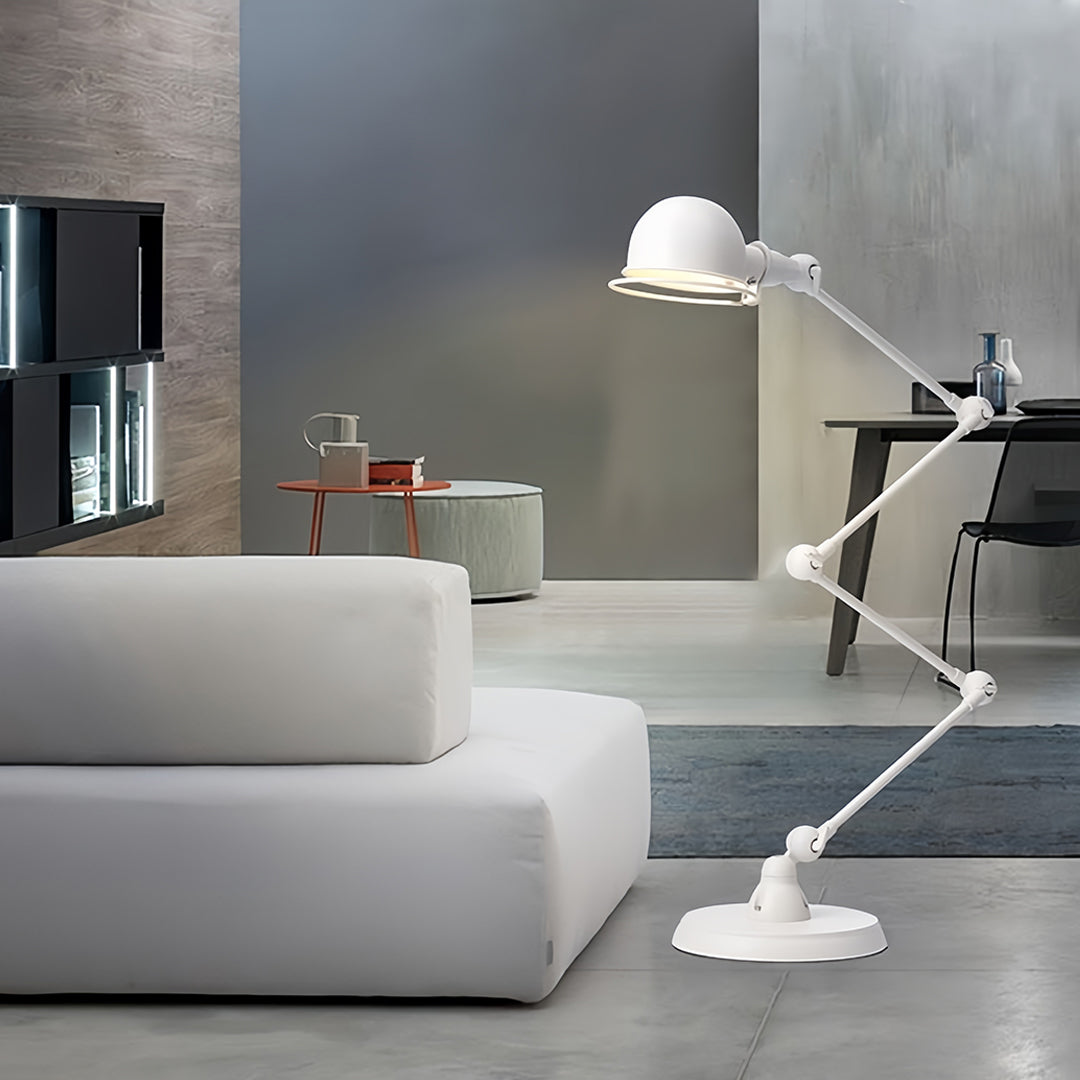 FENWICK INDUSTRIAL READING LAMP WITH ADJUSTABLE ARM